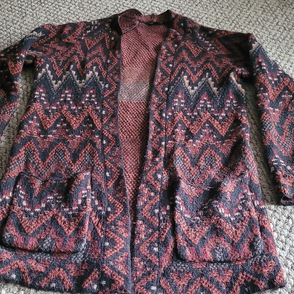 Lucky Brand Multicolor Knit Sweater